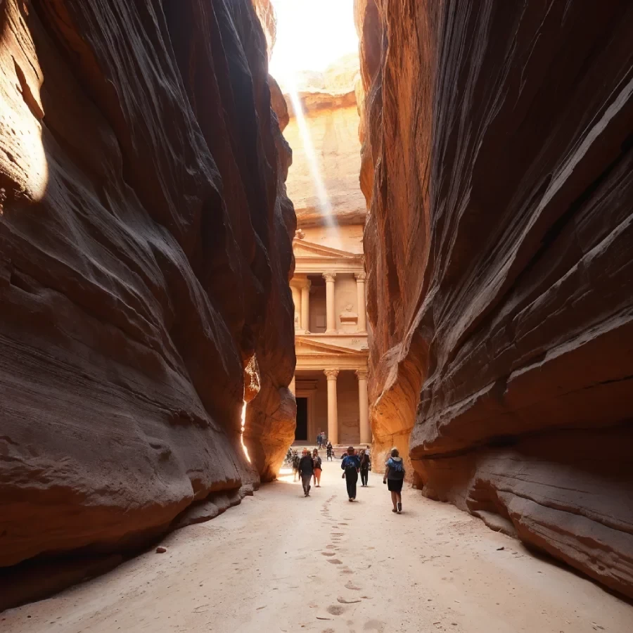Tour de un día por Petra desde Sharm El Sheikh vía terrestre